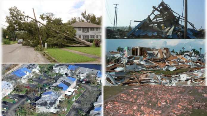 La escala Saffir-Simpson divide los huracanes en cinco categorías. Foto La Hora / sitio web huracanes.fiu.edu