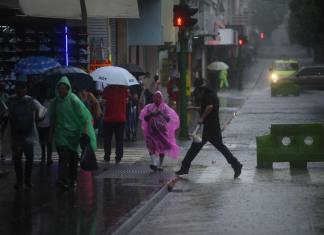 Lluvias en la Ciudad de Guatemala. Foto: Fabricio Alonzo.