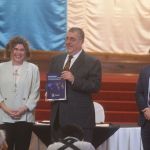 El mandatario señaló que una de las prioridades definidas en su gobierno es la modernización de la economía guatemalteca. Foto: Fabricio Alonzo. La Hora
