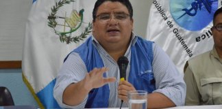 Adrián Chávez, jefe de la Dirección Departamental de Redes Integradas de Servicios de Salud (DRRISS) del área Noroccidente del Departamento de Guatemala. Foto: Ministerio de Salud