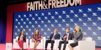 El foro de Faith&Freedom en Estados Unidos se celebró este 22 de junio. Foto: MP / La Hora.