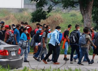 Guatemala es un país de origen de la migración, pero también de tránsito. Foto: La Hora / AP.