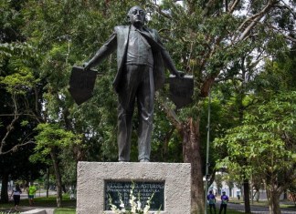 El Premio Nobel de Literatura Miguel Ángel Asturias será repatriado este año a Guatemala. Foto: Ministerio de Cultura y Deportes