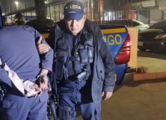 "Guardia penitenciario es detenido por disparar frente a un Hospital de Occidente" , Foto: SP / La Hora.