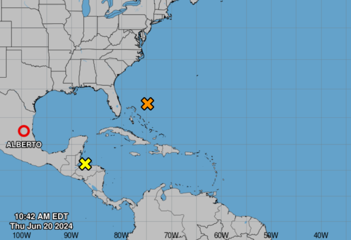 Se monitorea un nuevo sistema de baja presión al norte de Centro América. (Foto: NOAA)