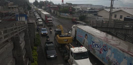 Foto de archivo de carretera a Escuintla. Foto La Hora / José Orozco