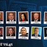 Magistrados titulares y suplentes de la Corte de Constitucionalidad (CC). Arte: Alejandro Ramírez
