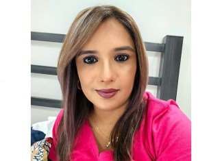 Blanca Edelmira Saravia Recinos, procesada por la muerte de la abogada Sindy Jennette Paz Morales. Foto: Facebook de Blanca Saravia