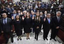 Los magistrados de la CSJ 2019-2025, que presidió Oscar Cruz.