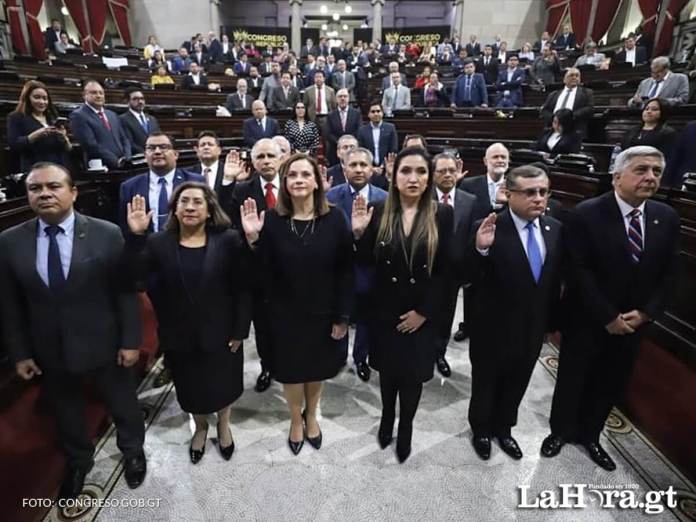 Los magistrados de la CSJ 2019-2025, que presidió Oscar Cruz. 