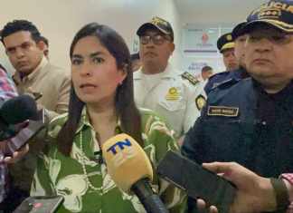 La Viceministra de Gobernación brinda detalles sobre acciones en el Infiernito II. (Foto: Daniel Ramírez/La Hora)