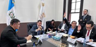 La comisión pesquisidora contra los cinco magistrados titulares del TSE se volverán a reunir el 19 de junio. Foto: Daniel Ramírez