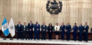 Los magistrados eligieron a sus representantes ante la Comisión de postulación para elegir magistrados de la CSJ. (Foto: Daniel Ramírez/La Hora)