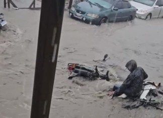 Las fuertes lluvias provocaron momentos de emergencia en Huehuetenango. Foto: Conred