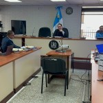Juez Marco Antonio Villeda autorizó un año más el plazo de investigación sobre bienes de Baldizón. Foto: Daniel Ramírez/La Hora