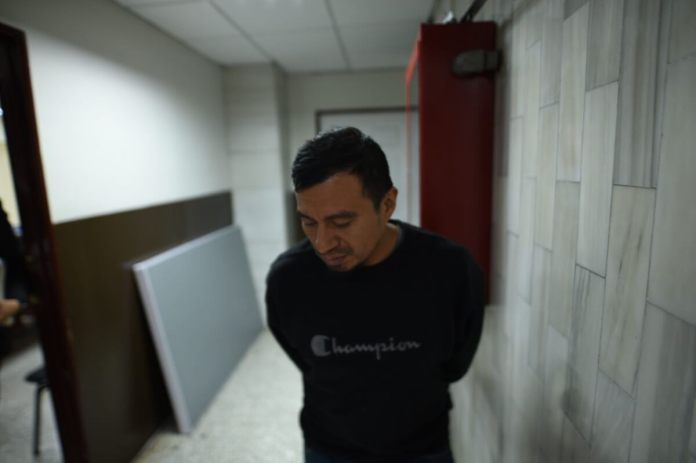 Rudy Salvador Pu fue detenido el 13 de mayo de forma flagrante cuando supuestamente intentó robar en la Secretaría del OJ. Foto: Fabricio Alonzo
