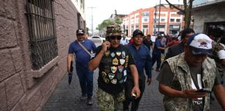 Los veteranos militares tienen bloqueados 23 puntos en el país este 26 de junio 2024. (Foto: Fabricio Alonzo/La Hora)