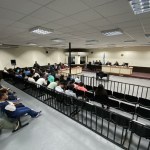 Tribunal de Mayor Riesgo C inicia juicio contra 99 personas vinculadas al Barrio 18. Foto: José Orozco.