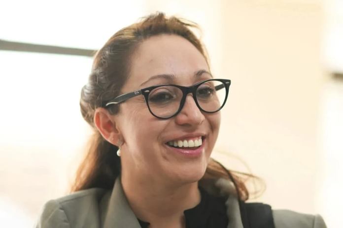 La exfiscal anticorrupción Virginia Laparra es procesada de manera penal por el Ministerio Público (MP). Foto Diego España
