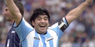 Diego Armando Maradona, en una imagen de archivo. EFE/INFOSIC/LA VOZ DEL INTERIOR/MK.