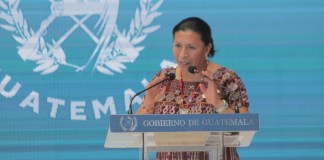 Ministra de Trabajo, Miriam Roquel. Foto: José Orozco / La Hora