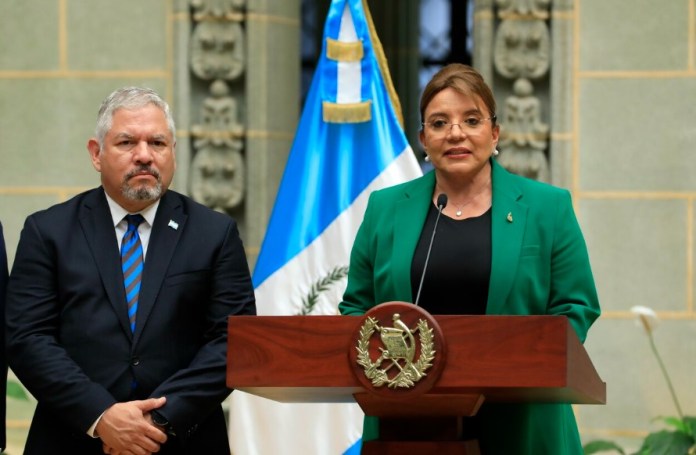 La presidenta de Honduras, Xiomara Castro, estuvo de visita en Guatemala este 22 de junio 2024. (Foto: Gobierno de Guatemala)