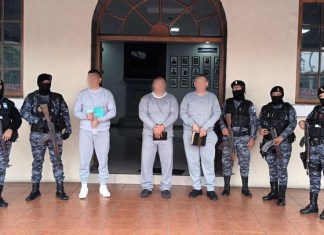 Tres presuntos narcotraficantes son extraditados a EE.UU. (Foto: Sistema Penitenciario)