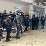 Al menos unos 500 agentes de la PNC, participaron en la requisa de Pavoncito. Foto: Cortesia de Mingob.