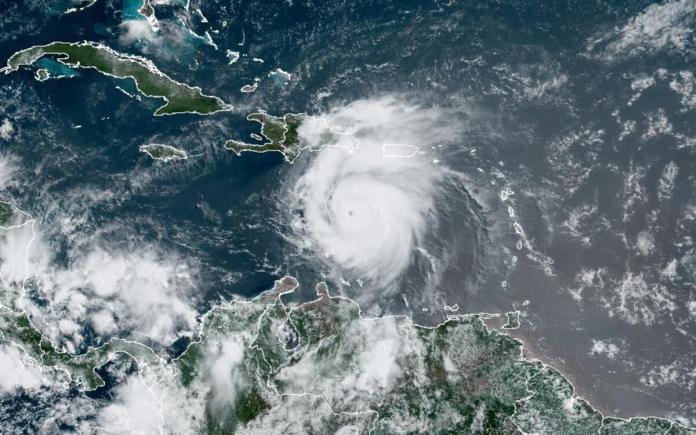 Beryl fue captada desde el espacio por la ISS. (Foto: NOAA)