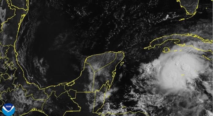 El huracán Beryl provocará el acercamiento de la Vaguada Monzónica al país. (Foto: NOAA)