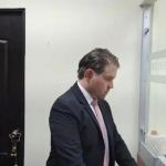 El abogado Diego Sagastume intenta eliminar el antejuicio a los secretarios presidenciales. Foto: La Hora / Cortesía