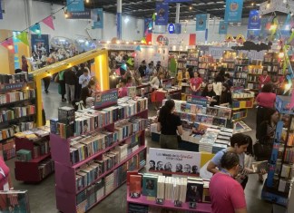 En Fórum Majadas, ubicada en la zona 11 de la ciudad de Guatemala, la Asociación Gremial de Editores de Guatemala (AGEG), inauguró la Feria Internacional del Libro en Guatemala (Filgua). Foto La Hora / José Orozco