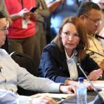 La ministra de Ambiente, Patricia Orantes, acudió a una citación en el Legislativo. Foto: Congreso