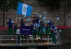 La delegación de Guatemala desfila por el río Sena, durante la ceremonia de inauguración de los Juegos Olímpicos de París 2024, este viernes en la capital francesa. EFE/Julio Muñoz