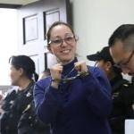 Virginia Laparra abandonó el país este jueves 18 de julio, a causa de la persecución judicial que vive. Foto La Hora/Diego España