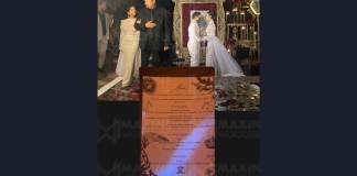 Se filtran imágenes de supuesta boda civil entre Christian Nodal y Ángela Aguilar. Foro: Cuenta de Instagram de Maxine Woodside (@maxwoodside)
