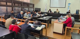 Tribunal de Mayor Riesgo B continúa con la escucha de declaraciones dentro del juicio por el caso TCQ. Foto: Sergio Osegueda