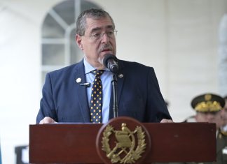 El presidente Bernardo Arévalo externó su respaldo a los ministros de Gobernación y Relaciones Exteriores. Foto: Gobierno de Guatemala