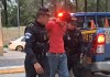 Alias “colocho” fue capturado tras robar un furgón en Amatitlán. Foto: PNC / La Hora.