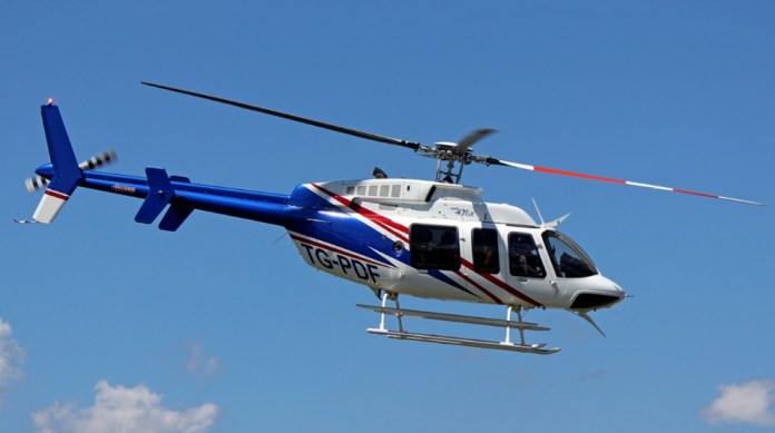 Helicóptero TG-PDF que fue utilizado por diferentes excandidatos presidenciales. Foto: jetphotos.net