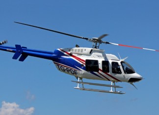 Helicóptero TG-PDF que fue utilizado por diferentes excandidatos presidenciales. Foto: jetphotos.net