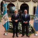 "Alto Comisionado de las Naciones Unidas para los Derechos Humanos, Volker Türk, realiza visita oficial a Guatemala.", Foto: Minex / La Hora.