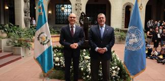"Alto Comisionado de las Naciones Unidas para los Derechos Humanos, Volker Türk, realiza visita oficial a Guatemala.", Foto: Minex / La Hora.