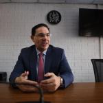 Juez Marco Antonio Villeda desde este martes forma parte del Tribunal Octavo de Sentencia Penal. Foto: Fabricio Alonzo