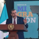 Bernardo Arévalo, presidente de Guatemala, en la inauguración de la 21 edición de la Feria Internacional del Libro en Guatemala (Filgua 2024). Foto: José Orozco
