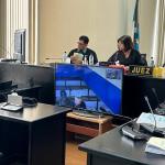 Tribunal Sexto de Sentencia Penal se prepara para entra a fase final del juicio. Foto: Cortesía