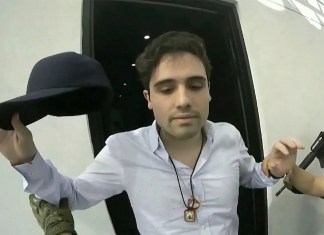 Ovidio Guzmán López, hijo del excapo del cártel de Sinaloa Joaquín “El Chapo” Guzmán. Foto La Hora / AP
