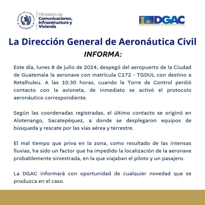 Imagen: DGAC