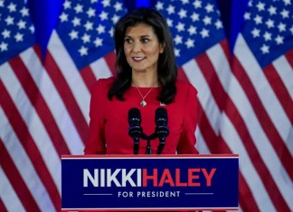 Nikki Haley apoya candidatura de Trump y se presentará en convención republicana La republicana Nikki Haley. EFE/EPA/Richard Ellis