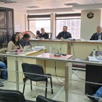 Tribunal de Mayor Riesgo D se prepara para dictar sentencia dentro del caso. Foto: Sergio Osegueda